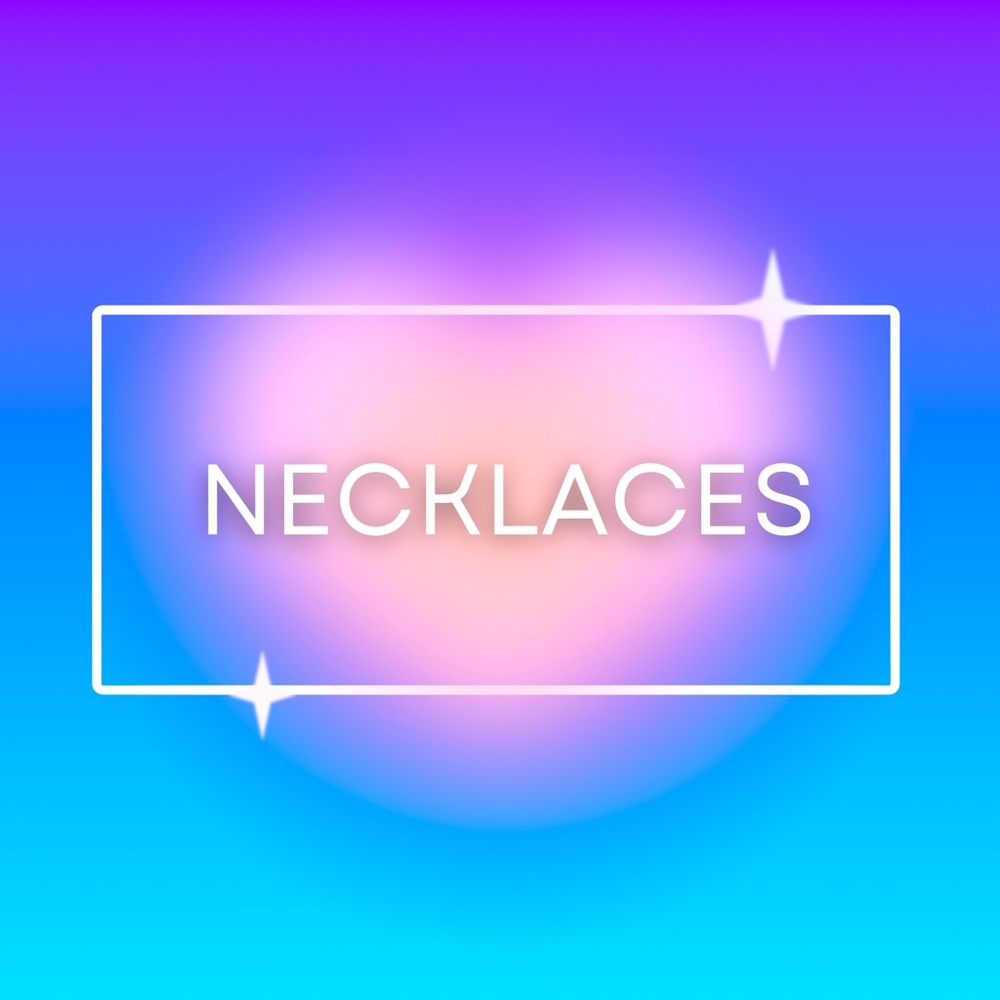 Pendants, chains, chokers, etc.